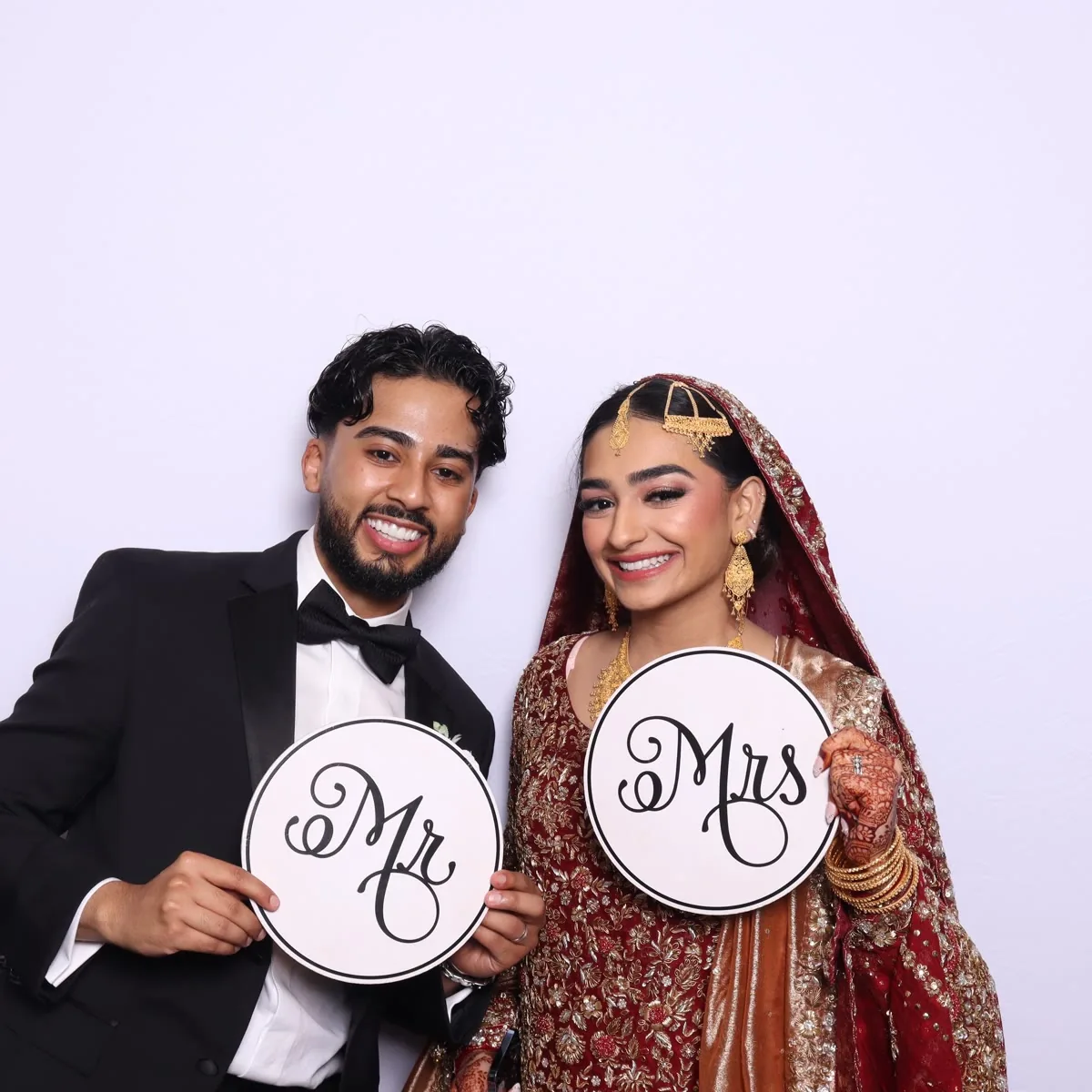 Clutch City luxury photo booth at Houston anniversary event